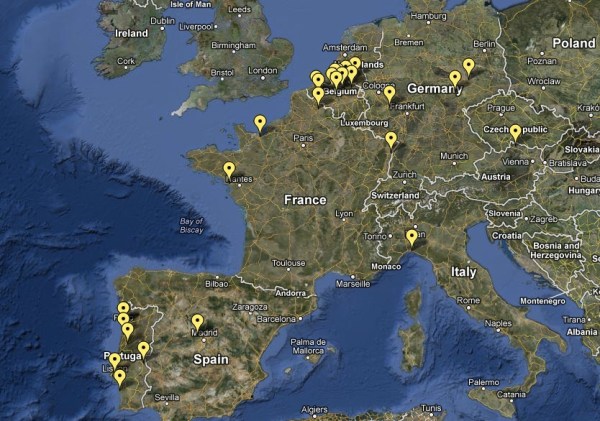 Mapa Danças Ocultas 2012